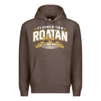 Coffee Roatan Honduras Souvenir Roatan Gift Travel Premium Hoodie - trangStudio