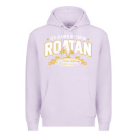 Lilac Roatan Honduras Souvenir Roatan Gift Travel Premium Hoodie - trangStudio