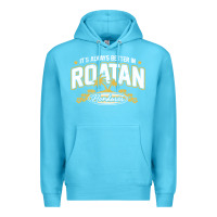 Ocean Blue Roatan Honduras Souvenir Roatan Gift Travel Premium Hoodie - trangStudio