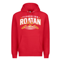 Red Roatan Honduras Souvenir Roatan Gift Travel Premium Hoodie - trangStudio