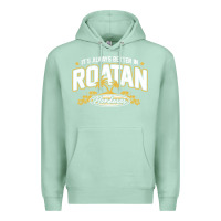 Seafoam Roatan Honduras Souvenir Roatan Gift Travel Premium Hoodie - trangStudio