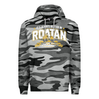 Slate Camo Roatan Honduras Souvenir Roatan Gift Travel Premium Hoodie - trangStudio