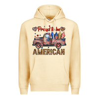 Pina Colada proud to be american truck Premium Hoodie - BundleAndBundleShop