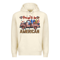 Sandshell proud to be american truck Premium Hoodie - BundleAndBundleShop