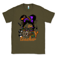 Army Green one spooky teacher Classic Tee - SublimationCraftShop