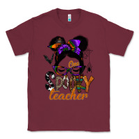 Burgundy one spooky teacher Classic Tee - SublimationCraftShop