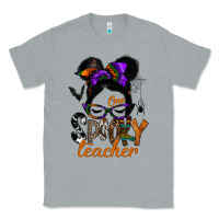 Heather Grey one spooky teacher Classic Tee - SublimationCraftShop
