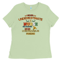 Matcha Never Underestimate A Nurse Ladies Tee - Bettercallsaul