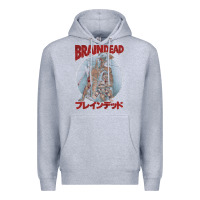 Heather Grey Braindead-Ob7An Premium Hoodie - trangStudio
