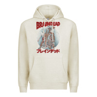 Oatmeal Heather Braindead-Ob7An Premium Hoodie - trangStudio