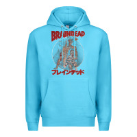 Ocean Blue Braindead-Ob7An Premium Hoodie - trangStudio
