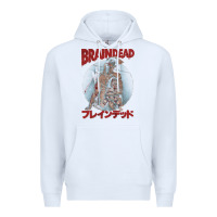 White Braindead-Ob7An Premium Hoodie - trangStudio