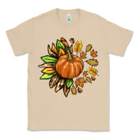 Mushroom Fall Sunflower with Pumpkin Classic Tee - texasbilliewilder