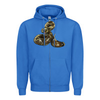 True Royal Rattlesnake Zipper Hoodie - LillyAllenDesigns