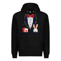 Black magician costume halloween magic show men women kids boys Premium Hoodie - trangStudio