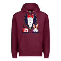 Burgundy magician costume halloween magic show men women kids boys Premium Hoodie - trangStudio