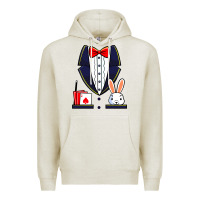 Oatmeal Heather magician costume halloween magic show men women kids boys Premium Hoodie - trangStudio