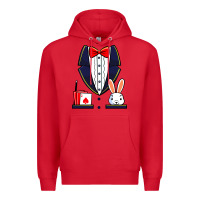 Red magician costume halloween magic show men women kids boys Premium Hoodie - trangStudio