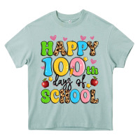 Happy 100 Th Days Of School Heavy Core Tee | Teevron