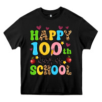 Black happy 100 th days of school Heavy Core Tee - Artiststas