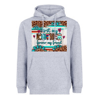 Heather Grey first my mother forever my friend Heavyweight Hoodie - Artiststas