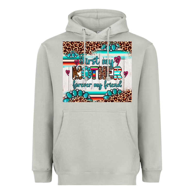 First My Mother Forever My Friend Heavyweight Hoodie by Artiststas | Teevron
