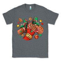 Charcoal Heather Christmas black girl sneakers Classic Tee - RanaPortraitStore