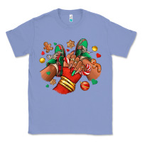 Colony Blue Christmas black girl sneakers Classic Tee - RanaPortraitStore