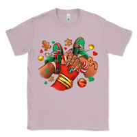 Lilac Christmas black girl sneakers Classic Tee - RanaPortraitStore