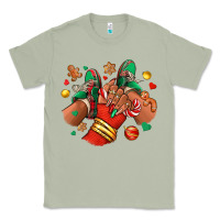 Matcha Christmas black girl sneakers Classic Tee - RanaPortraitStore