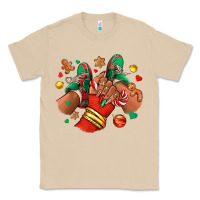 Mushroom Christmas black girl sneakers Classic Tee - RanaPortraitStore
