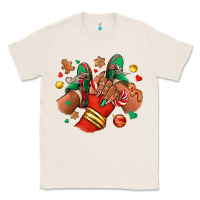 Natural Christmas black girl sneakers Classic Tee - RanaPortraitStore
