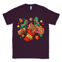 Plum Christmas black girl sneakers Classic Tee - RanaPortraitStore
