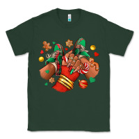 Sports Green Christmas black girl sneakers Classic Tee - RanaPortraitStore