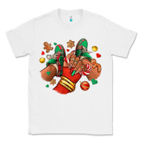 White Christmas black girl sneakers Classic Tee - RanaPortraitStore