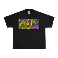 Black Mardi gras colors with leopard Urban Heavy Tee - RanaPortraitStore