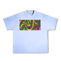 Grape Ice Mardi gras colors with leopard Urban Heavy Tee - RanaPortraitStore