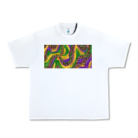 White Mardi gras colors with leopard Urban Heavy Tee - RanaPortraitStore