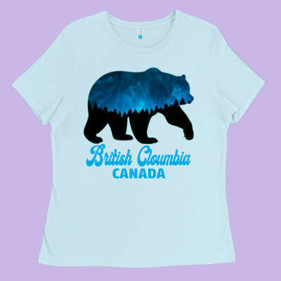 British Cloumbia Canada Ladies Tee Designed By Bettercallsaul