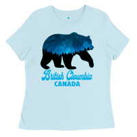 Baby Blue British Cloumbia Canada Ladies Tee - Bettercallsaul