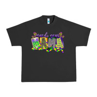 Pigment Black mardi gras mama Urban Heavy Tee - CowGirlArtShop