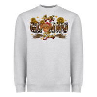 Heather Grey best granny ever western theme Heavyweight Sweatshirt - CowhideDigitalArt