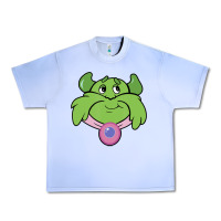 Grape Ice Candy Land Halloween Plumpy Big Face Urban Heavy Tee - trangStudio