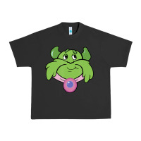 Pigment Black Candy Land Halloween Plumpy Big Face Urban Heavy Tee - trangStudio