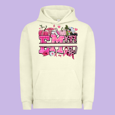 Emt Cancer And Fall Urban Hoodie Designed By Adodesignshop