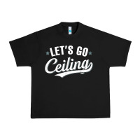 Black Lets Go Ceiling Fan Halloween Urban Heavy Tee - trangStudio
