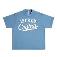 Pebble Blue Lets Go Ceiling Fan Halloween Urban Heavy Tee - trangStudio