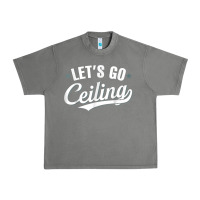 Lets Go Ceiling Fan Halloween Urban Heavy Tee | Teevron