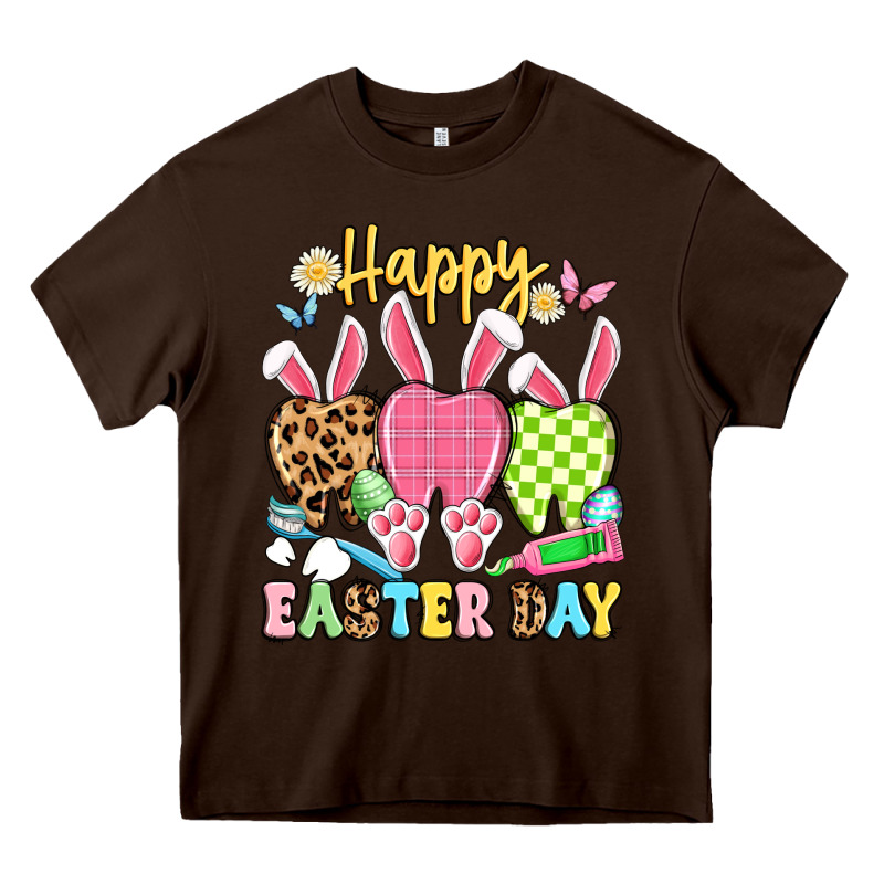 Happy Easter Day Dental Squad Heavy Core Tee by Artiststas | Teevron
