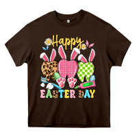 Chocolate Brown happy easter day dental squad Heavy Core Tee - Artiststas